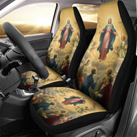 Assumption Virgin Mary to Heaven Car Seat Cover Falling Asleep of the Mother of God - Wonder Print Shop