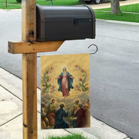 Assumption Virgin Mary to Heaven Garden Flag Falling Asleep of the Mother of God - Wonder Print Shop