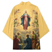 Assumption Virgin Mary to Heaven Kimono Falling Asleep of the Mother of God - Wonder Print Shop