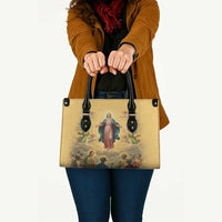 Assumption Virgin Mary to Heaven Leather Bag Falling Asleep of the Mother of God - Wonder Print Shop
