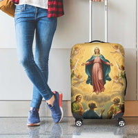 Assumption Virgin Mary to Heaven Luggage Cover Falling Asleep of the Mother of God - Wonder Print Shop