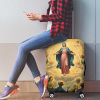 Assumption Virgin Mary to Heaven Luggage Cover Falling Asleep of the Mother of God - Wonder Print Shop