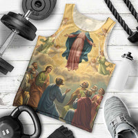 Assumption Virgin Mary to Heaven Men Tank Top Falling Asleep of the Mother of God - Wonder Print Shop