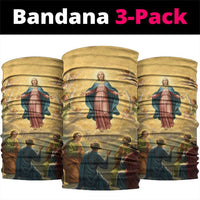 Assumption Virgin Mary to Heaven Neck Gaiter Falling Asleep of the Mother of God - Wonder Print Shop