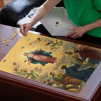 Assumption Virgin Mary to Heaven Puzzle Falling Asleep of the Mother of God - Wonder Print Shop