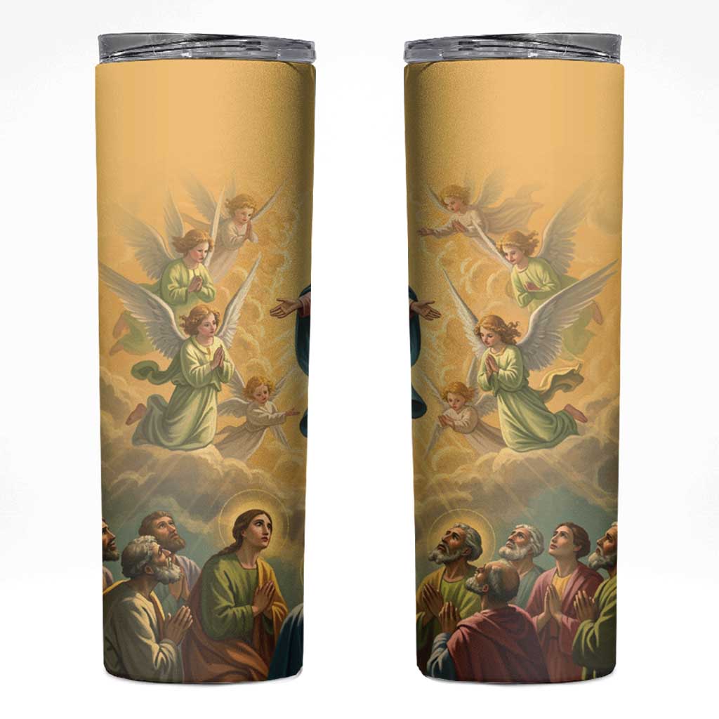 Assumption Virgin Mary to Heaven Skinny Tumbler Falling Asleep of the Mother of God - Wonder Print Shop