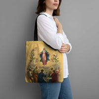 Assumption Virgin Mary to Heaven Tote Bag Falling Asleep of the Mother of God - Wonder Print Shop
