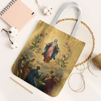 Assumption Virgin Mary to Heaven Tote Bag Falling Asleep of the Mother of God - Wonder Print Shop