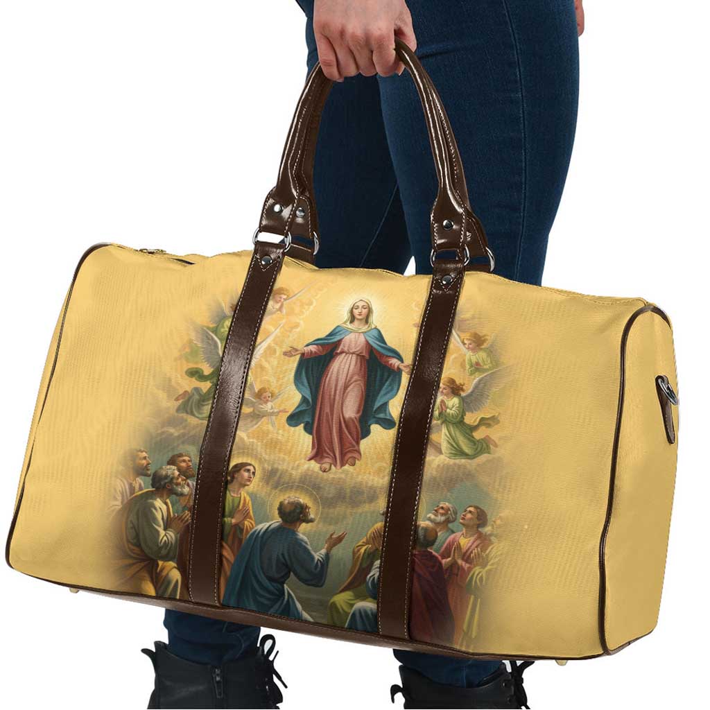 Assumption Virgin Mary to Heaven Travel Bag Falling Asleep of the Mother of God - Wonder Print Shop