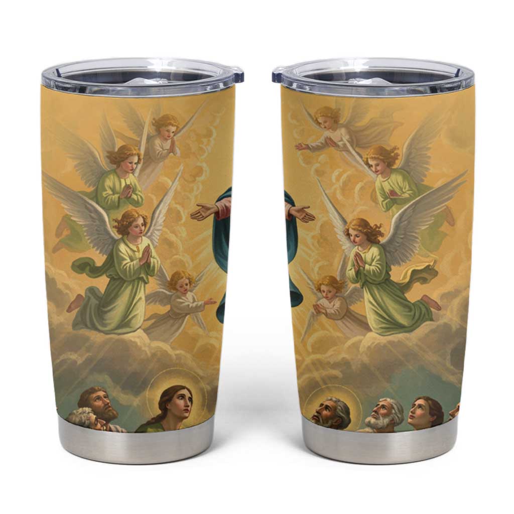 Assumption Virgin Mary to Heaven Tumbler Cup Falling Asleep of the Mother of God - Wonder Print Shop