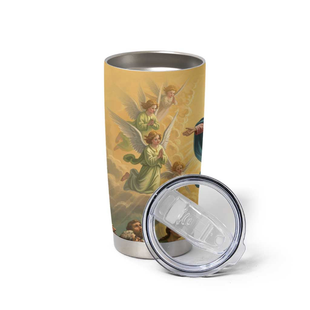 Assumption Virgin Mary to Heaven Tumbler Cup Falling Asleep of the Mother of God - Wonder Print Shop