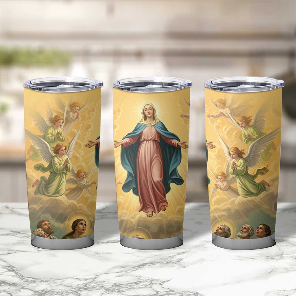 Assumption Virgin Mary to Heaven Tumbler Cup Falling Asleep of the Mother of God - Wonder Print Shop