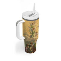 Assumption Virgin Mary to Heaven Tumbler With Handle Falling Asleep of the Mother of God - Wonder Print Shop