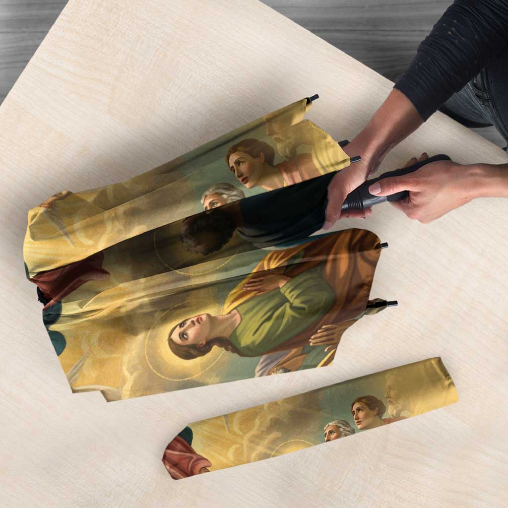 Assumption Virgin Mary to Heaven Umbrella Falling Asleep of the Mother of God - Wonder Print Shop