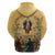 Assumption Virgin Mary to Heaven Zip Hoodie Falling Asleep of the Mother of God - Wonder Print Shop