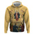 Assumption Virgin Mary to Heaven Zip Hoodie Falling Asleep of the Mother of God - Wonder Print Shop