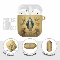Blessed Virgin Mary AirPods Case Falling Asleep of the Mother of God - Wonder Print Shop