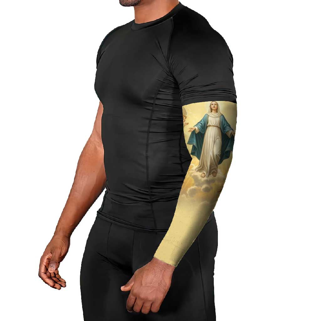 Blessed Virgin Mary Arm Sleeves Falling Asleep of the Mother of God - Wonder Print Shop