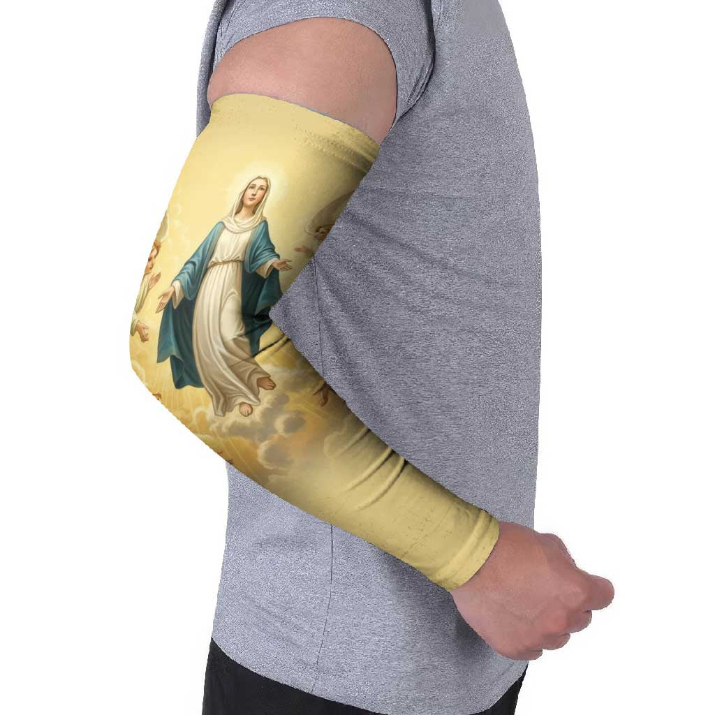 Blessed Virgin Mary Arm Sleeves Falling Asleep of the Mother of God - Wonder Print Shop