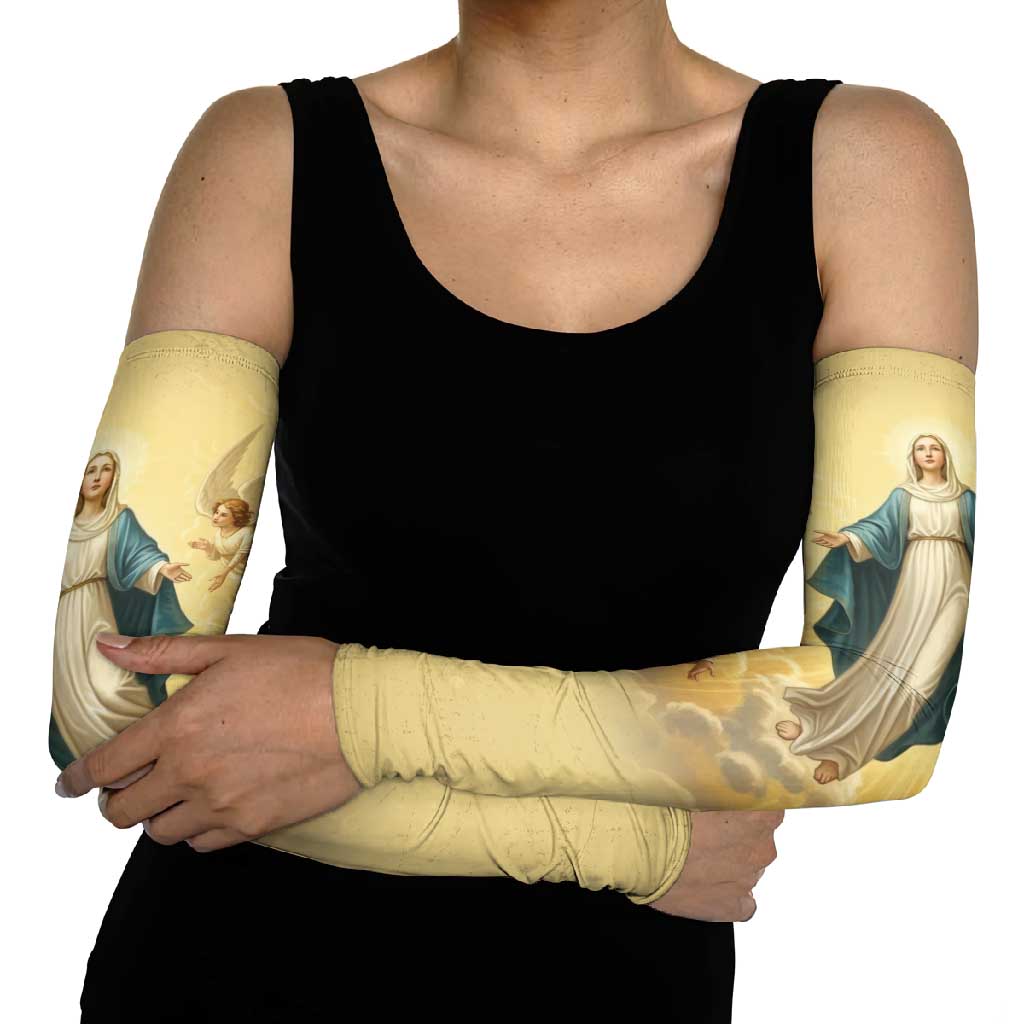 Blessed Virgin Mary Arm Sleeves Falling Asleep of the Mother of God - Wonder Print Shop