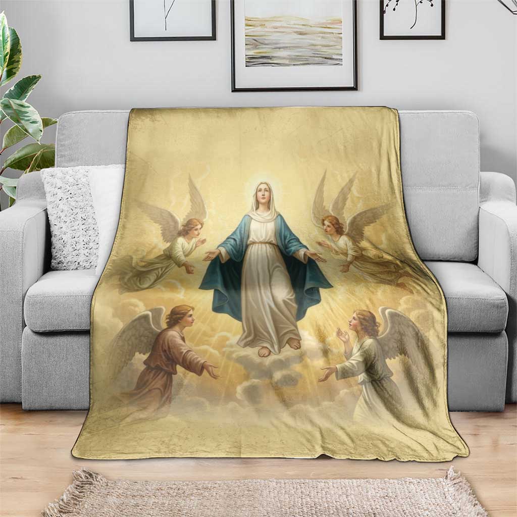 Blessed Virgin Mary Blanket Falling Asleep of the Mother of God - Wonder Print Shop