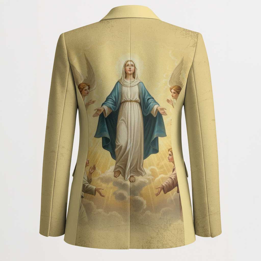 Blessed Virgin Mary Blazer Falling Asleep of the Mother of God - Wonder Print Shop