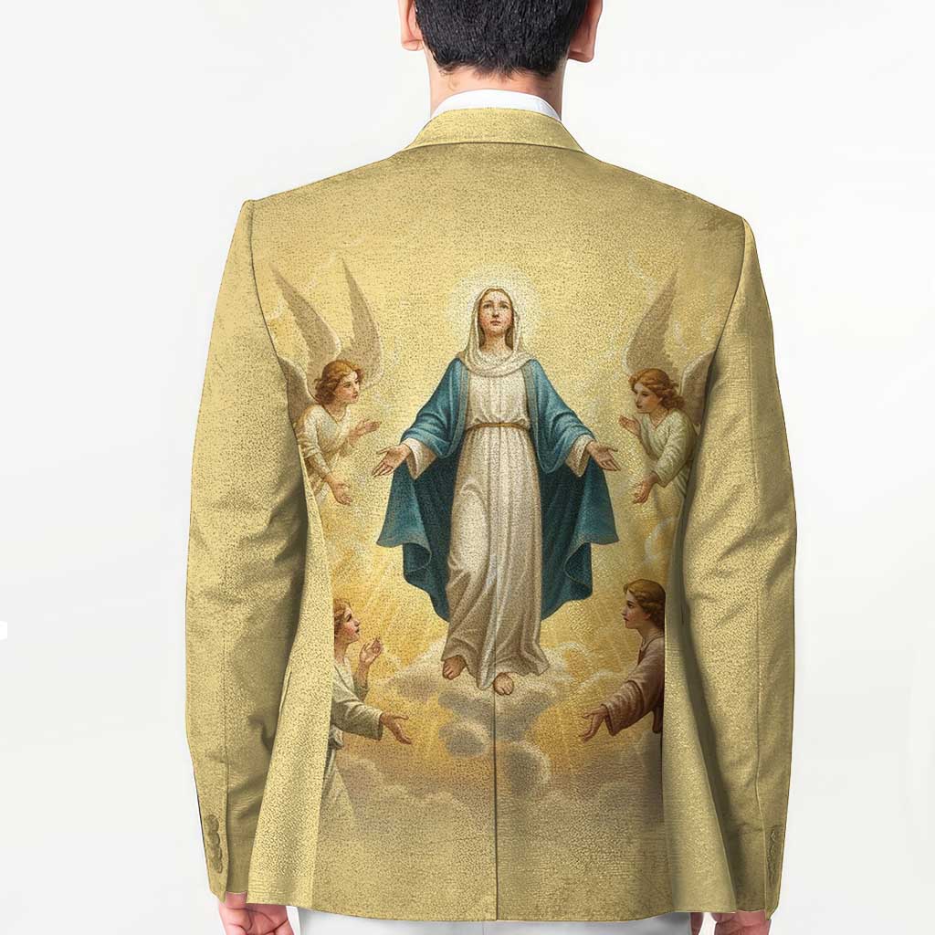 Blessed Virgin Mary Blazer Falling Asleep of the Mother of God - Wonder Print Shop