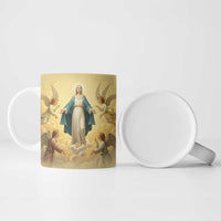 Blessed Virgin Mary Ceramic Mug Falling Asleep of the Mother of God - Wonder Print Shop