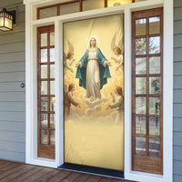 Blessed Virgin Mary Door Cover Falling Asleep of the Mother of God - Wonder Print Shop