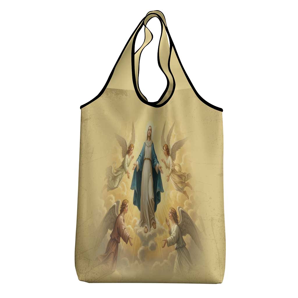 Blessed Virgin Mary Grocery Bag Falling Asleep of the Mother of God - Wonder Print Shop