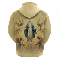 Blessed Virgin Mary Hoodie Falling Asleep of the Mother of God - Wonder Print Shop