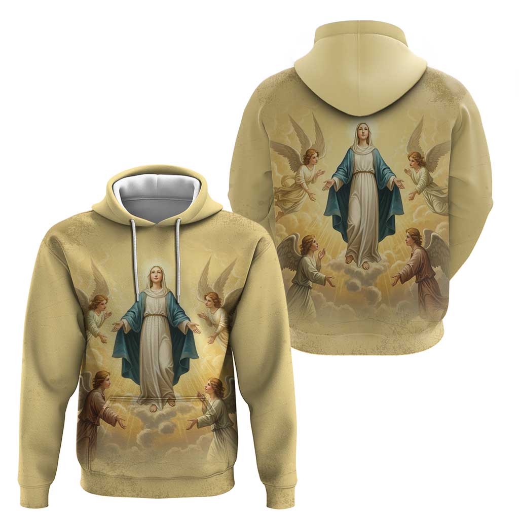 Blessed Virgin Mary Hoodie Falling Asleep of the Mother of God - Wonder Print Shop