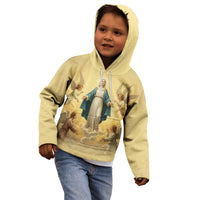 Blessed Virgin Mary Kid Hoodie Falling Asleep of the Mother of God - Wonder Print Shop