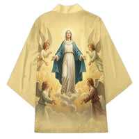 Blessed Virgin Mary Kimono Falling Asleep of the Mother of God - Wonder Print Shop