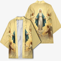 Blessed Virgin Mary Kimono Falling Asleep of the Mother of God - Wonder Print Shop