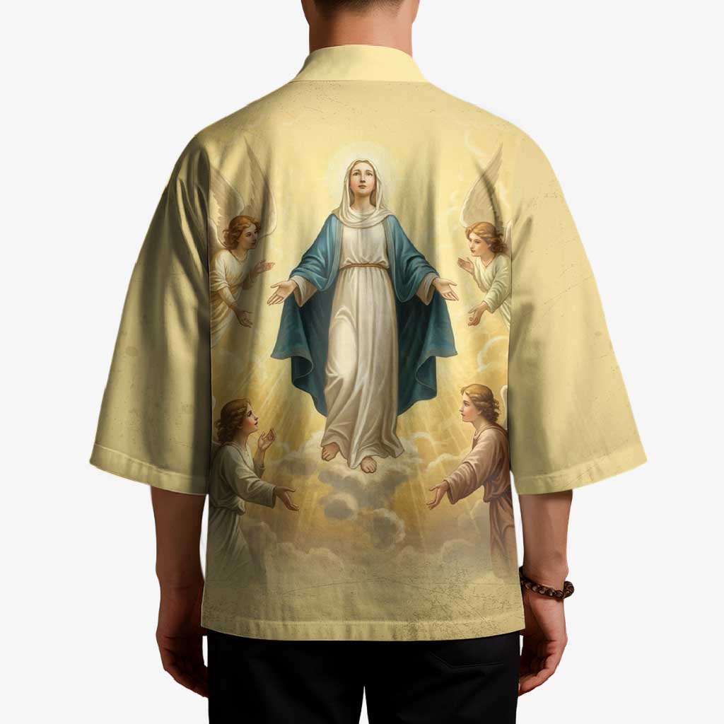 Blessed Virgin Mary Kimono Falling Asleep of the Mother of God - Wonder Print Shop