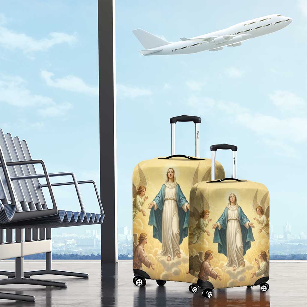 Blessed Virgin Mary Luggage Cover Falling Asleep of the Mother of God - Wonder Print Shop