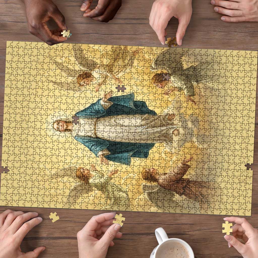 Blessed Virgin Mary Puzzle Falling Asleep of the Mother of God - Wonder Print Shop