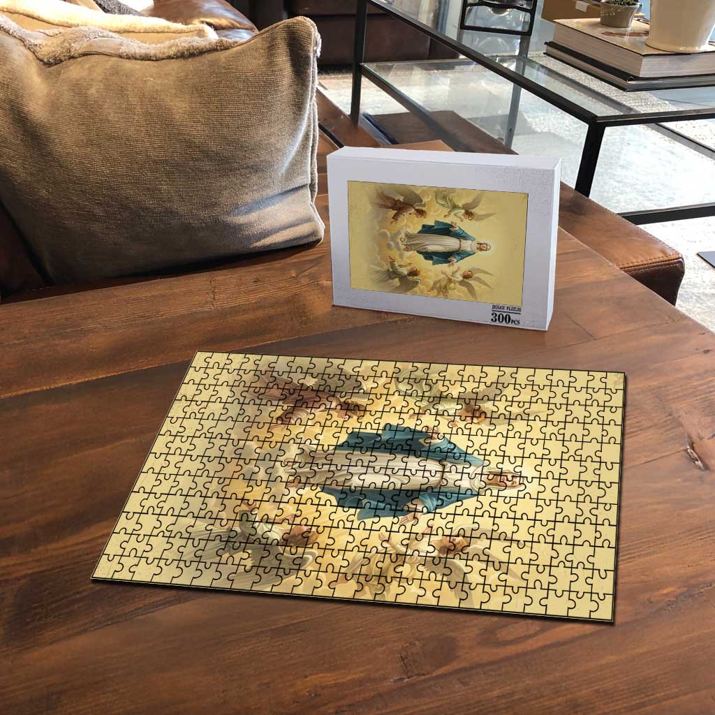 Blessed Virgin Mary Puzzle Falling Asleep of the Mother of God - Wonder Print Shop