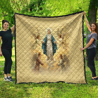 Blessed Virgin Mary Quilt Falling Asleep of the Mother of God - Wonder Print Shop