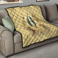 Blessed Virgin Mary Quilt Falling Asleep of the Mother of God - Wonder Print Shop
