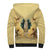 Blessed Virgin Mary Sherpa Hoodie Falling Asleep of the Mother of God - Wonder Print Shop