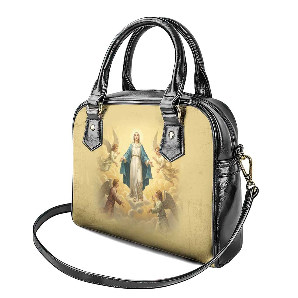 Blessed Virgin Mary Shoulder Handbag Falling Asleep of the Mother of God - Wonder Print Shop