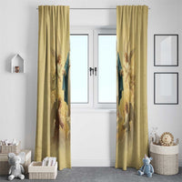 Blessed Virgin Mary Window Curtain Falling Asleep of the Mother of God - Wonder Print Shop