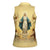 Blessed Virgin Mary Women Sleeveless Polo Shirt Falling Asleep of the Mother of God - Wonder Print Shop
