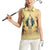 Blessed Virgin Mary Women Sleeveless Polo Shirt Falling Asleep of the Mother of God - Wonder Print Shop