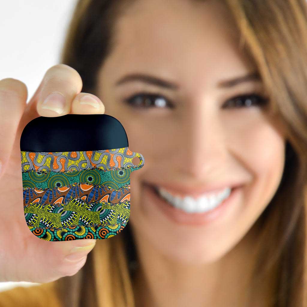 Africa Tribal Mixed Pattern AirPods Case - Wonder Print Shop