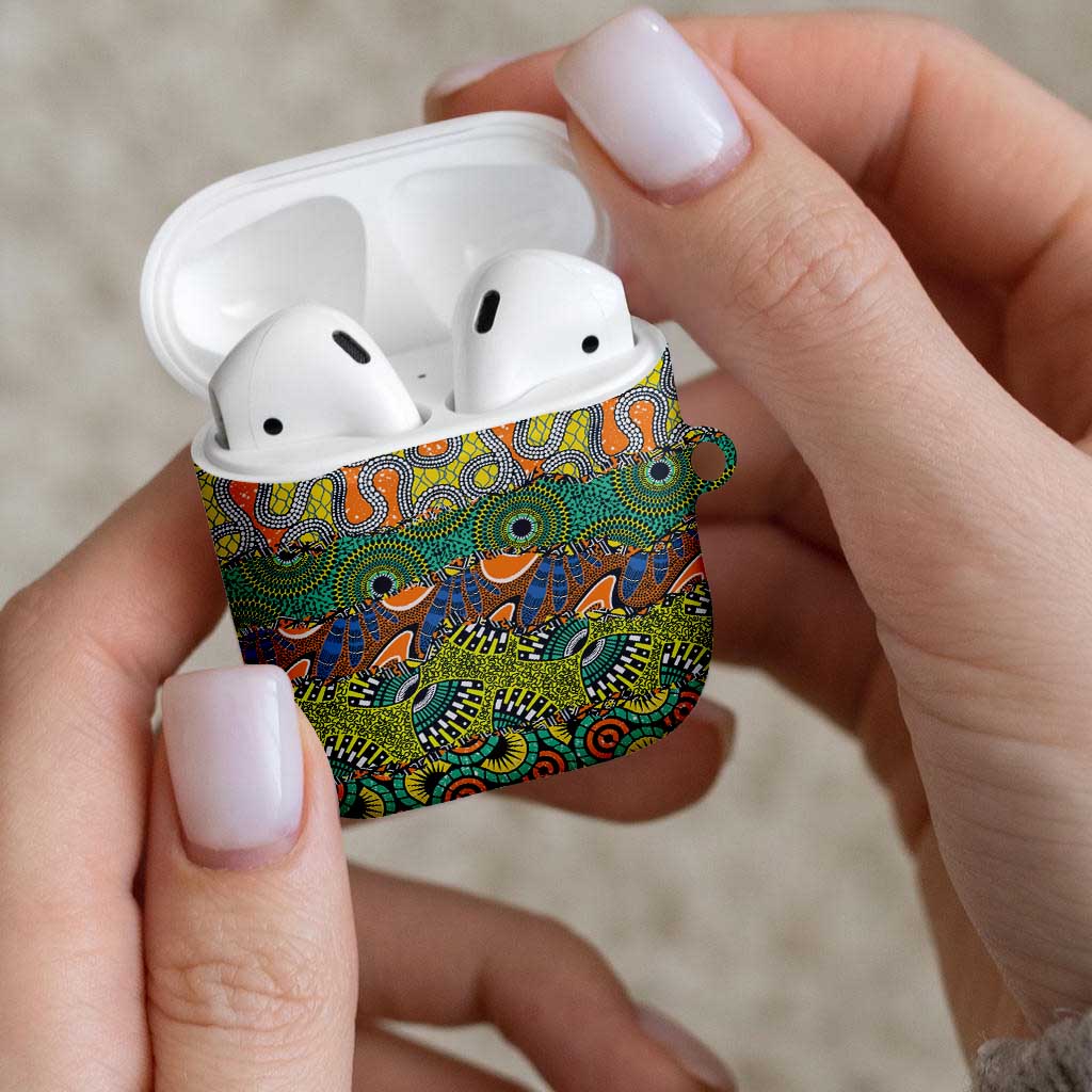 Africa Tribal Mixed Pattern AirPods Case - Wonder Print Shop