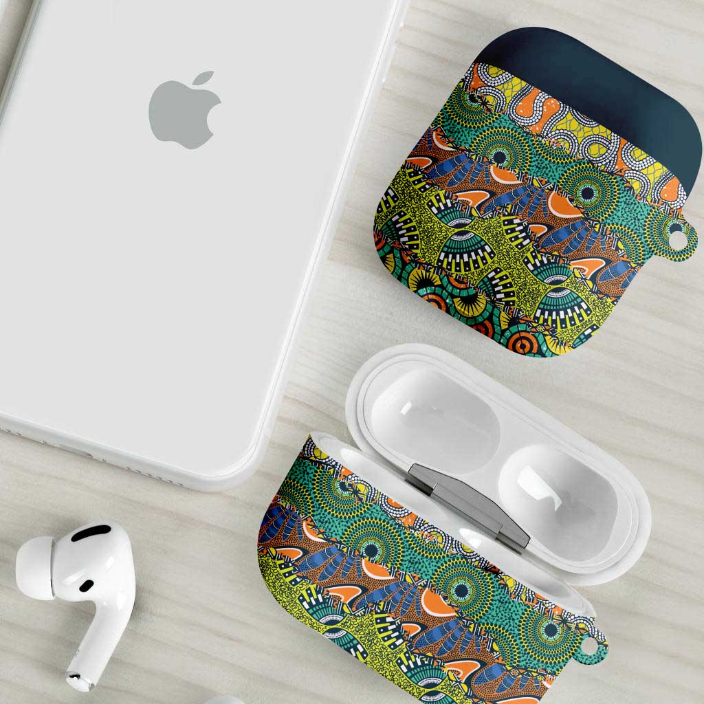 Africa Tribal Mixed Pattern AirPods Case - Wonder Print Shop