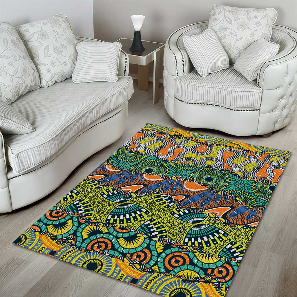 Africa Tribal Mixed Pattern Area Rug - Wonder Print Shop